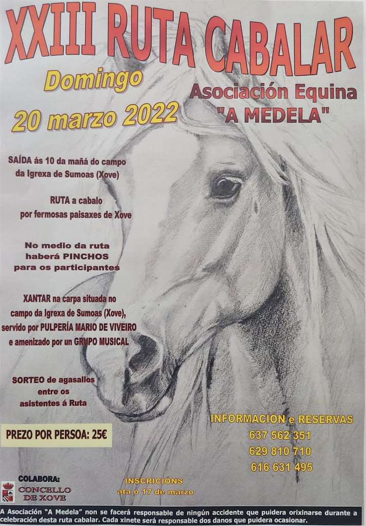 XXV Ruta Cabalar en Xove