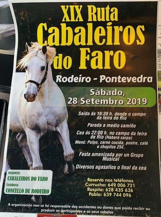 XXI Ruta Cabaleiros do Faro en Rodeiro