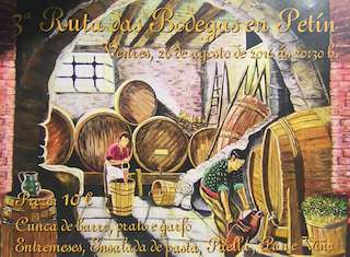Fechas, información, programa, cartel, imágenes, mapa y ubicación de VIII Ruta das Bodegas  en  Petín
