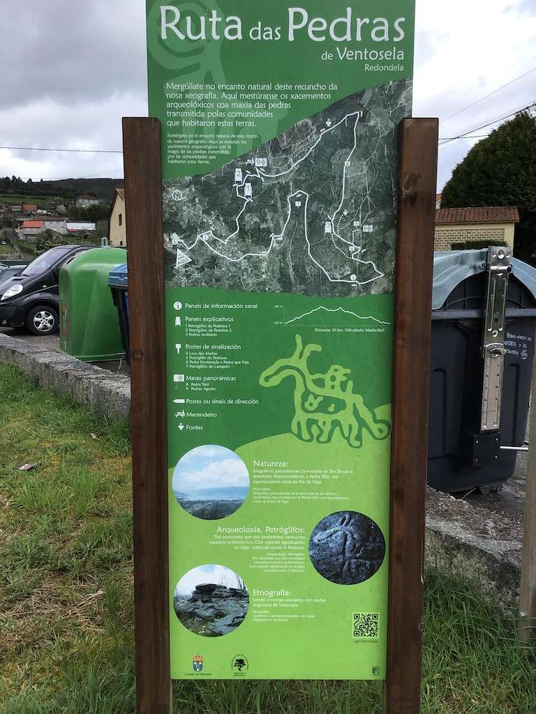 Ruta das Pedras de Ventosela en Redondela