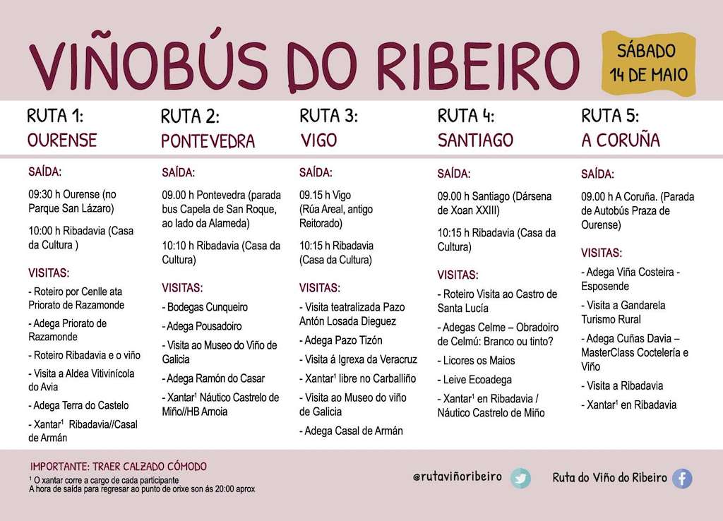 Ruta do Viño do Ribeiro – Xornadas de Portas Abertas en Ribadavia