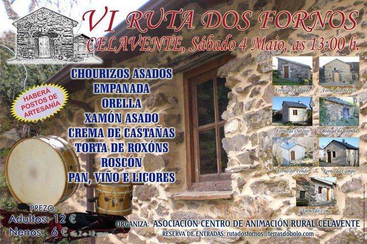 XIV Ruta dos Fornos de Celavente en O Bolo