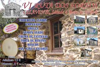Fechas, información, programa, cartel, imágenes, mapa y ubicación de XIV Ruta dos Fornos de Celavente  en  O Bolo