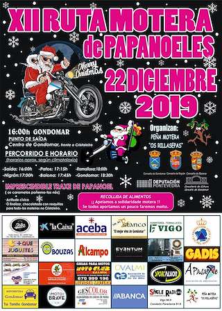 Fechas, información, programa, cartel, imágenes, mapa y ubicación de XIV Ruta Motera de Papanoeles  en  Gondomar