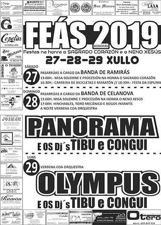 Sagrado Corazón e Neno Xesús de Feás en Boborás