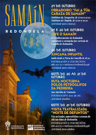 Fechas, información, programa, cartel, imágenes, mapa y ubicación de Samaín  en  Redondela