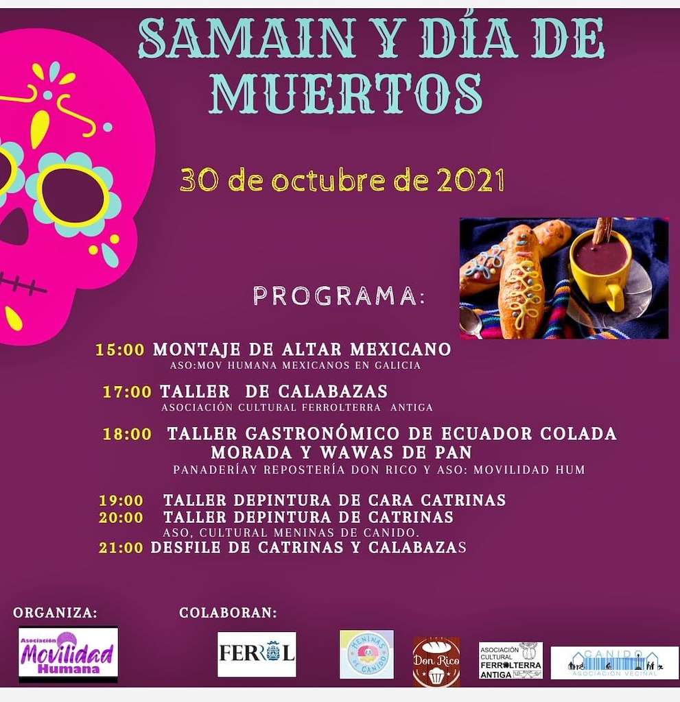 Samaín y Día de Muertos de Canido en Ferrol