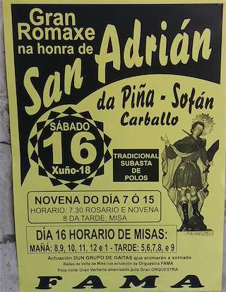 San Adrián da Piña (2024) en Carballo