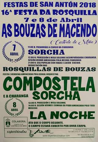 San Antón - XIX Festa da Rosquilla en Castrelo de Miño