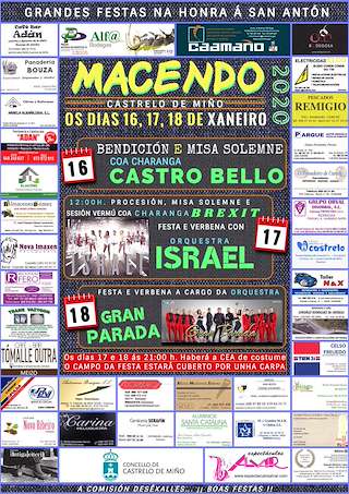 San Antón de Macendo en Castrelo de Miño