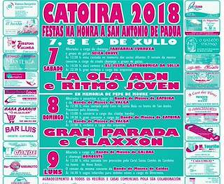 San Antón de Padua - XLV Festa da Solla (2024) en Catoira