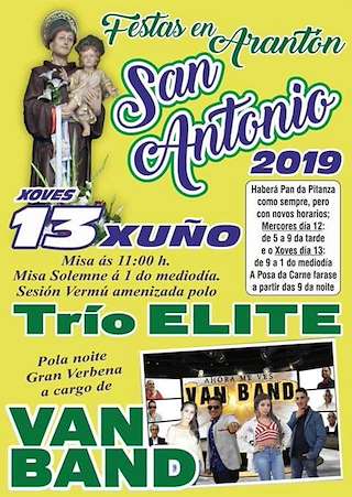 San Antonio de Arantón (2024) en Santa Comba