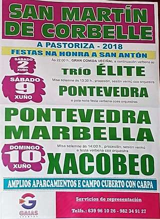 San Antonio de Corbelle (2024) en A Pastoriza
