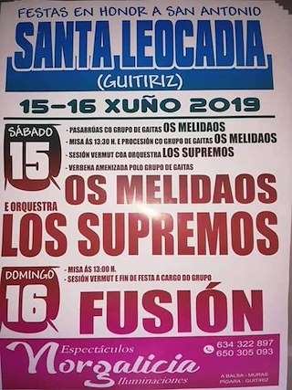 San Antonio de Santa Leocadia (2024) en Guitiriz