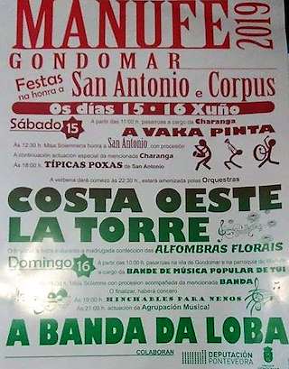 San Antonio y Corpus Christi de Mañufe (2024) en Gondomar
