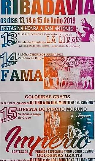 San Antonio de Padua (2024) en Ribadavia