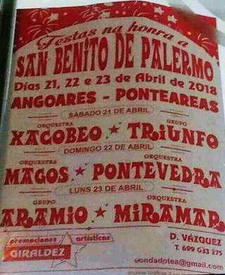San Benito de Palermo de Angoares en Ponteareas
