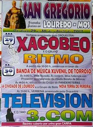 San Gregorio de Louredo en Mos