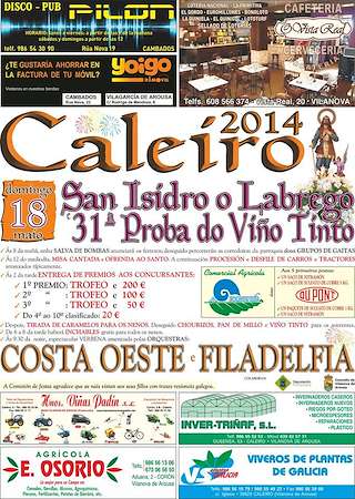 San Isidro Labrador de Caleiro en Vilanova de Arousa