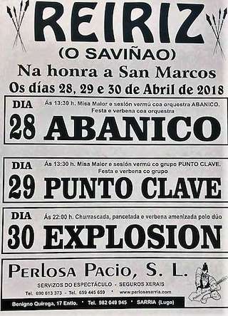 San Marcos de Reiríz en O Saviñao