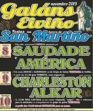 San Martiño de Galáns en Vilagarcía de Arousa