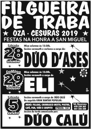 San Miguel de Filgueira de Traba en Oza Cesuras