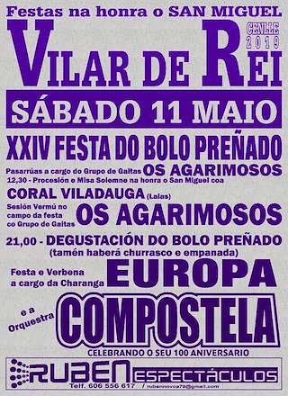 San Miguel de Vilar de Rei - XXVI Festa do Bolo Preñado en Cenlle