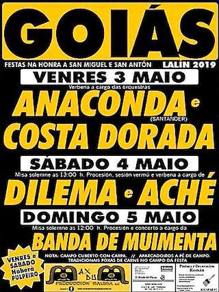 San Miguel e San Antón de Goiás en Lalín