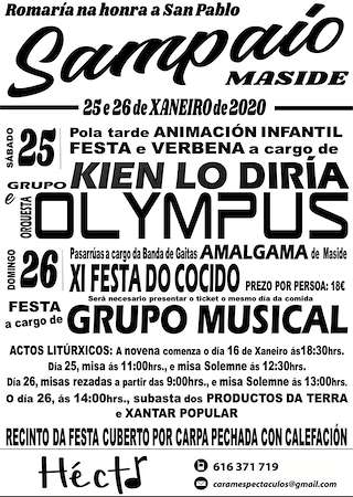 San Pablo de Sampaio en Maside