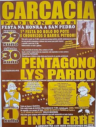 San Pedro de Carcacía (2024) en Padrón