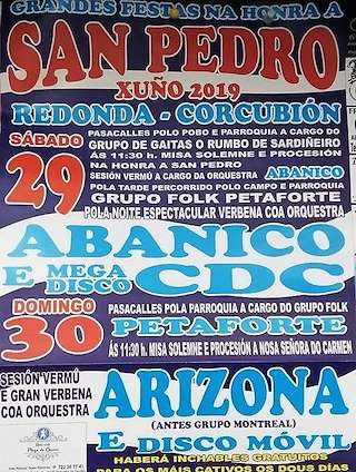 San Pedro de Redonda (2024) en Corcubión