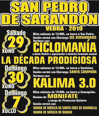 San Pedro de Sarandón (2024) en Vedra