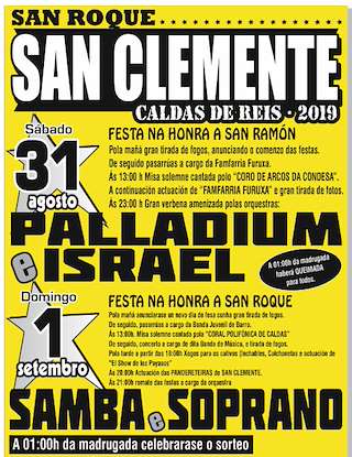 San Ramón y San Roque de San Clemente en Caldas de Reis