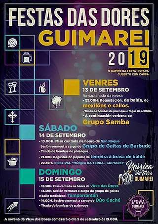 San Roque e Virxe das Dores de Guimarei en A Estrada