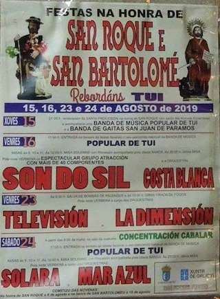 San Roque y San Bartolomeu de Rebordáns en Tui