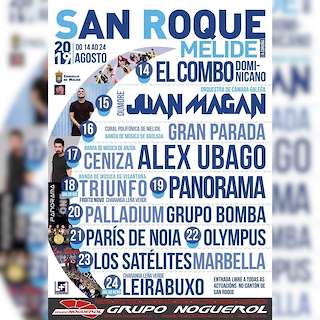 San Roque (2024) en Melide