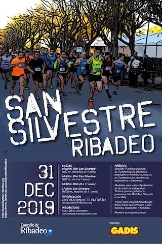 XXXIII San Silvestre (2024) en Ribadeo