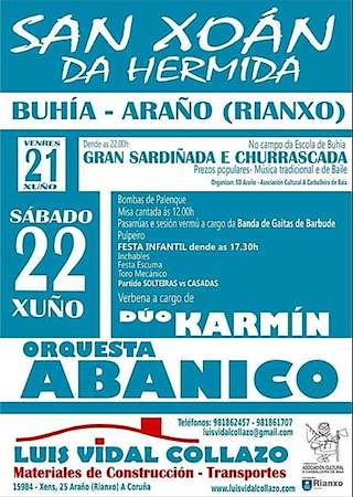 San Xoán da Hermida de Araño (2024) en Rianxo