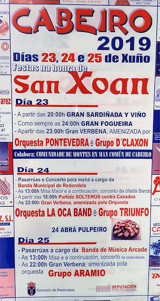 San Xoán de Cabeiro (2024) en Redondela
