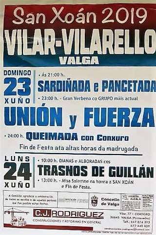 San Xoán de Vilar - Vilarello (2024) en Valga