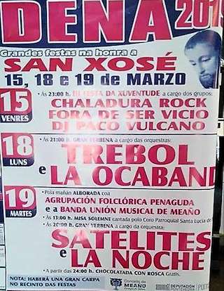 San Xosé de Dena en Meaño