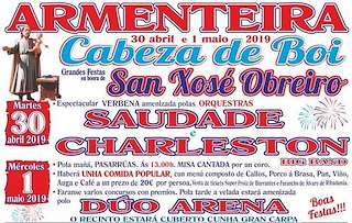 San Xosé Obreiro de Cabeza de Boi en Meis