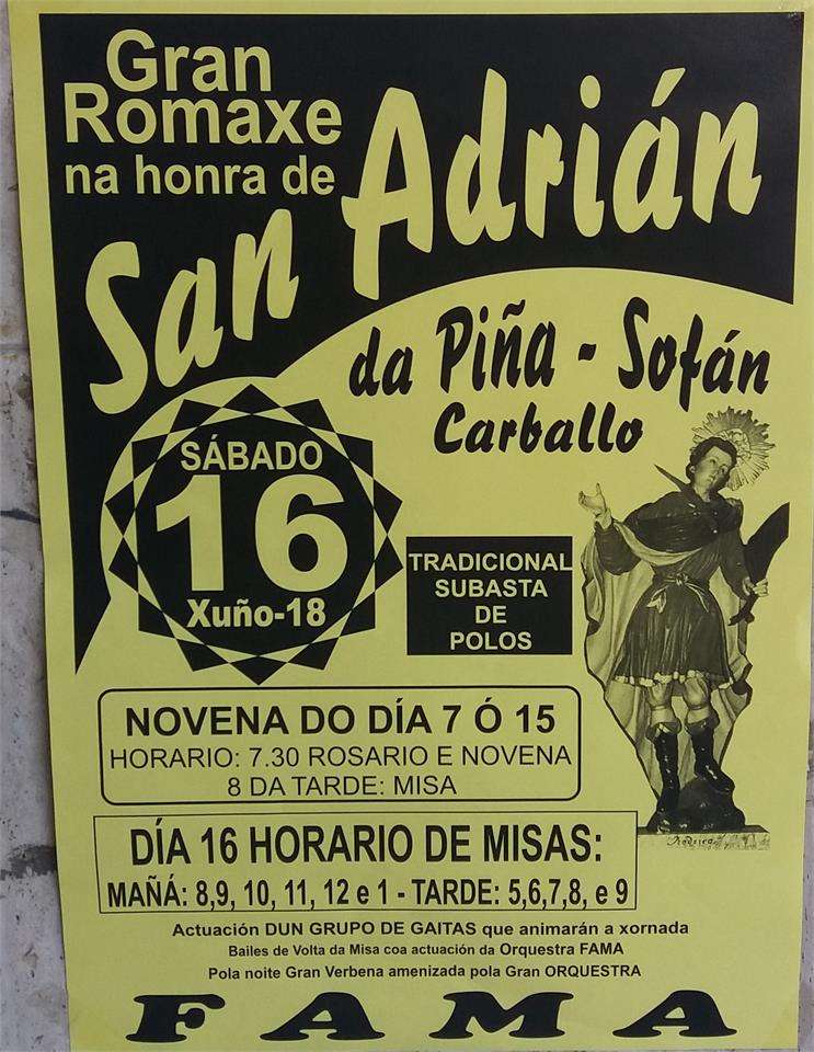 San Adrián da Piña (2024) en Carballo