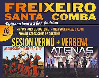 Fechas, información, programa, cartel, imágenes, mapa y ubicación de San Adrián de Freixeiro (2024)  en  Santa Comba