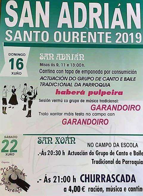 San Adrián de San Ourente (2024) en Outes