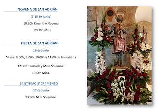 Fechas, información, programa, cartel, imágenes, mapa y ubicación de San Adrián de Toba (2024)  en  Cee