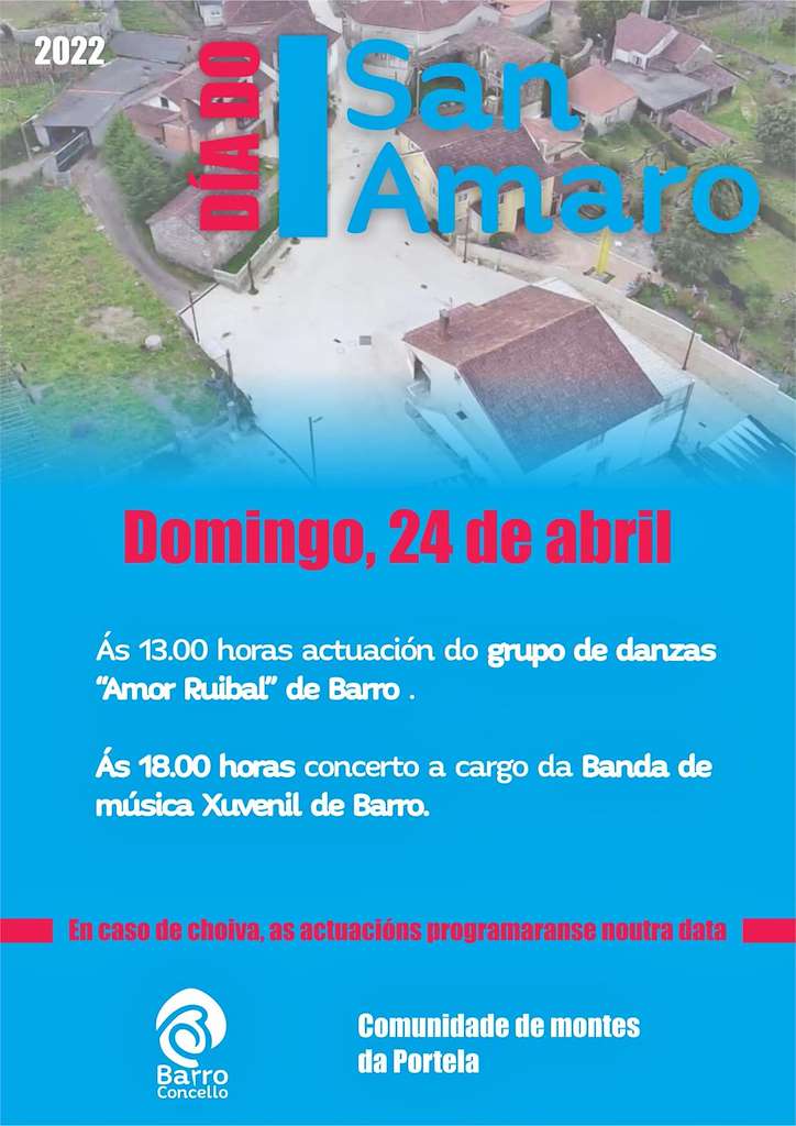 San Amaro da Portela en Barro