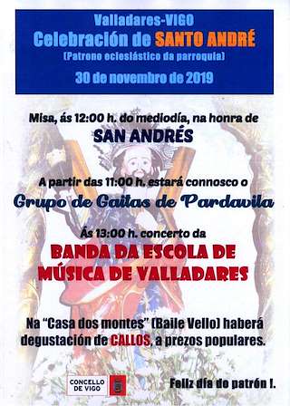 Fechas, información, programa, cartel, imágenes, mapa y ubicación de San Andrés de Valladares  en  Vigo