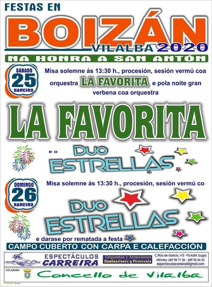 San Antón de Boizán en Vilalba
