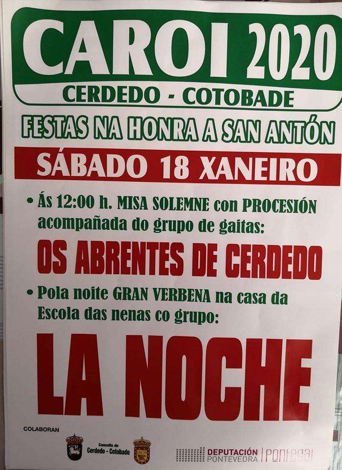 San Antón de Caroi en Cerdedo-Cotobade